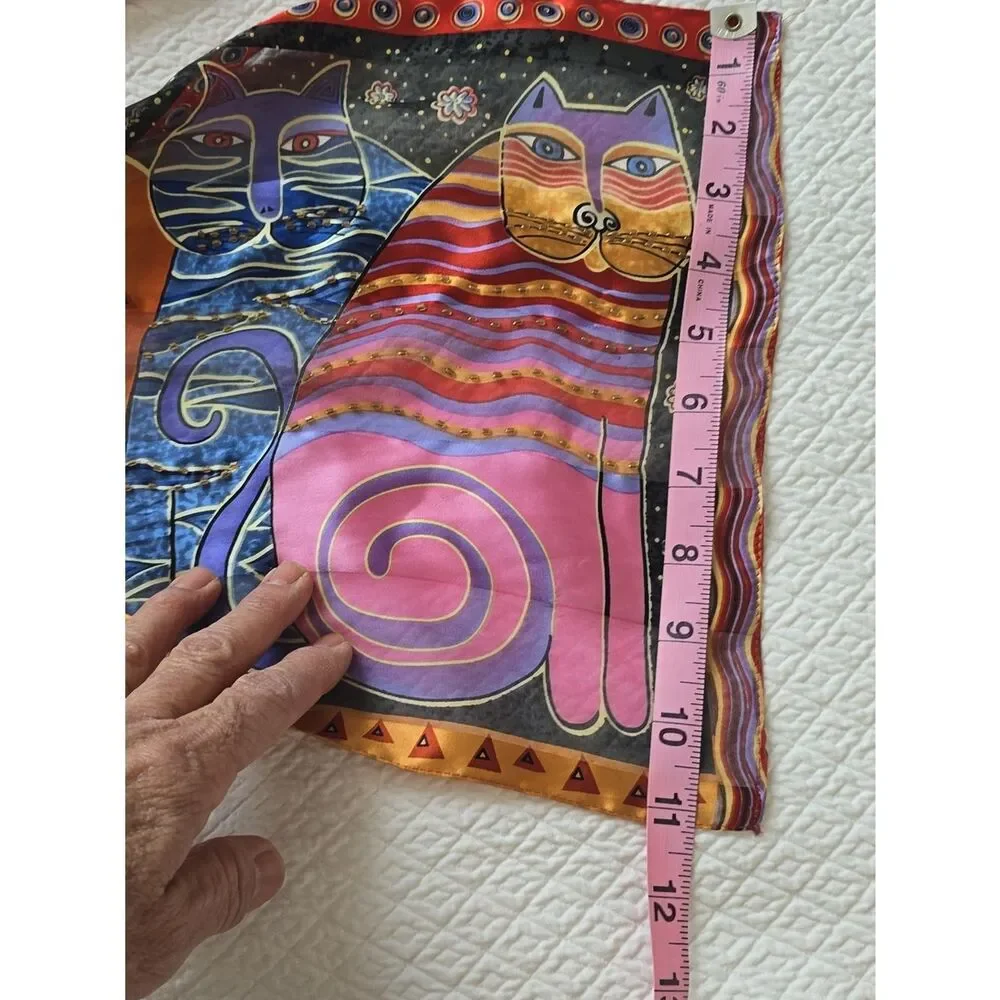 Laurel Burch vibrant silk